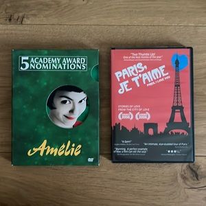 Amelie and Paris Je T’aime on DVD